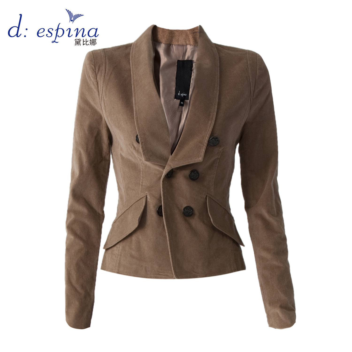 Despina 2012 british style fashion long-sleeve double breasted suit e1djkxa01