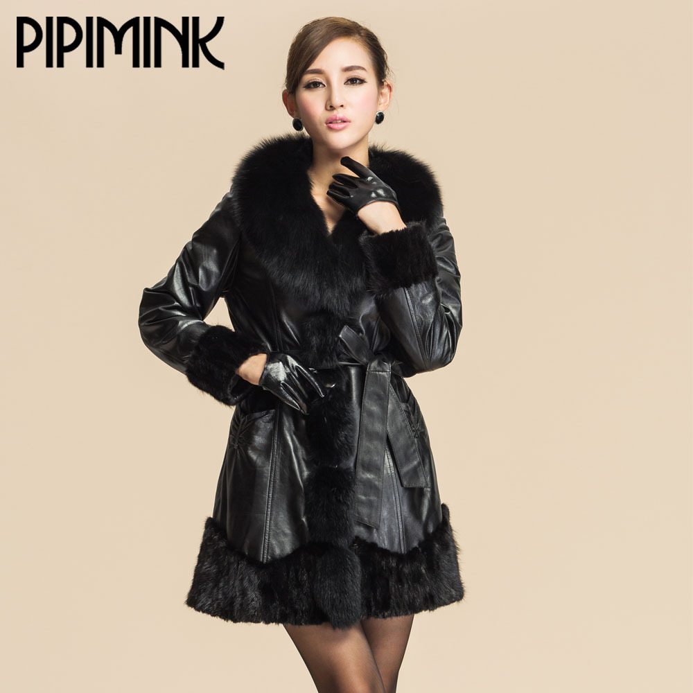 DHL free 2012 women's slim fur coat pc017