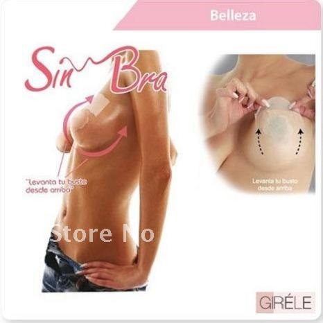 DHL Free Shipping Nipple Covers(One off Bra),Sin Bra, Once Nipple Cover, No Harm To Skin, No hooks, No back (one pack=6pairs)