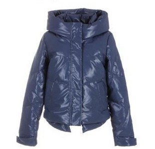 DHL free shipping YALU 2011 winter 90 goatswool faux leather thickening female short design down coat outerwear ym10100