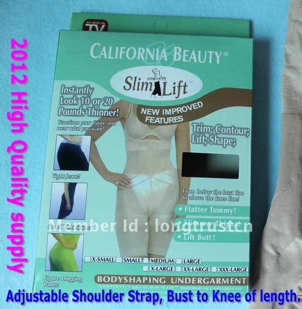 DHL freeshipping 100pcs/lot Slimming N Lift body Shaper with straps