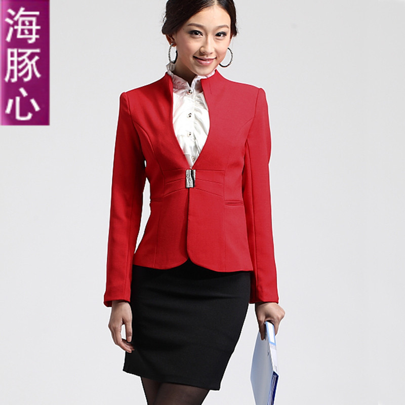 Dolphin work wear women's ol set skirt fashion slim women's formal work wear uniform suit