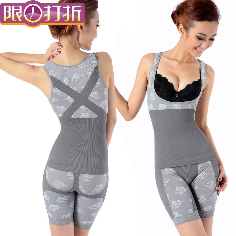 Drawing abdomen shaper pants beauty care underwear basic thermal slimming shapewear body shaping sexy split set size