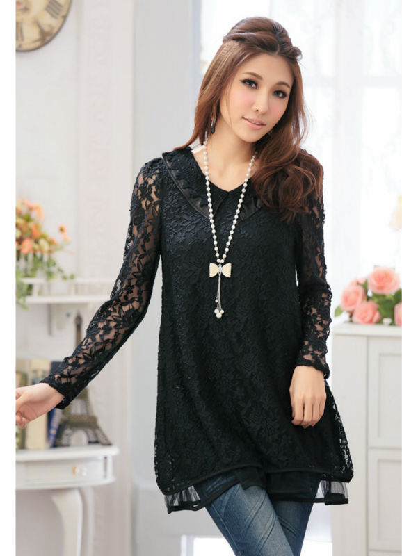 dress paillette casual dresses lace dress plus size dress summer dress new fashion 2013 Spring embroidery collar retro MY766