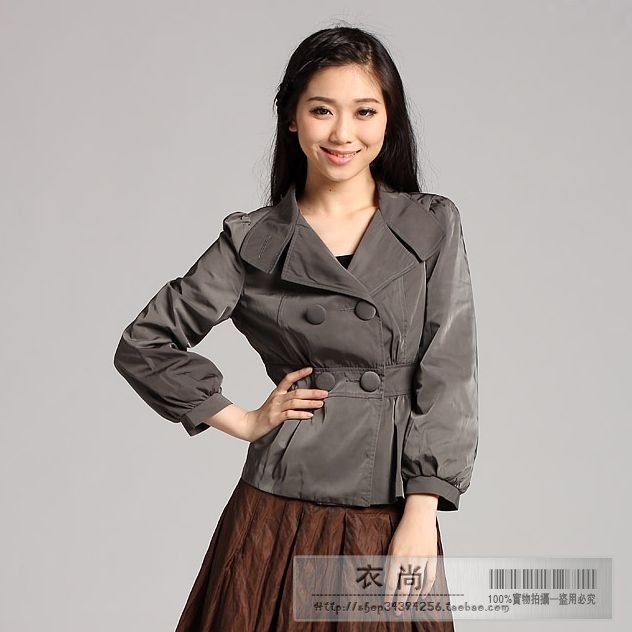 Drop shipping 2013 Spring autumn women's isn't pickle color outerwear 3662 -jk