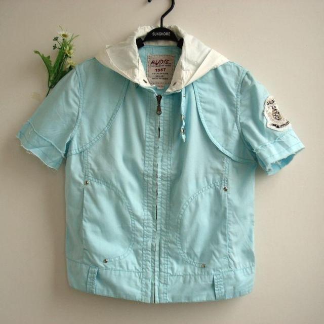 Drop shipping 2013  women's fashionable casual cap detachable ultra-short short-sleeve cloak outerwear - three-color -ot