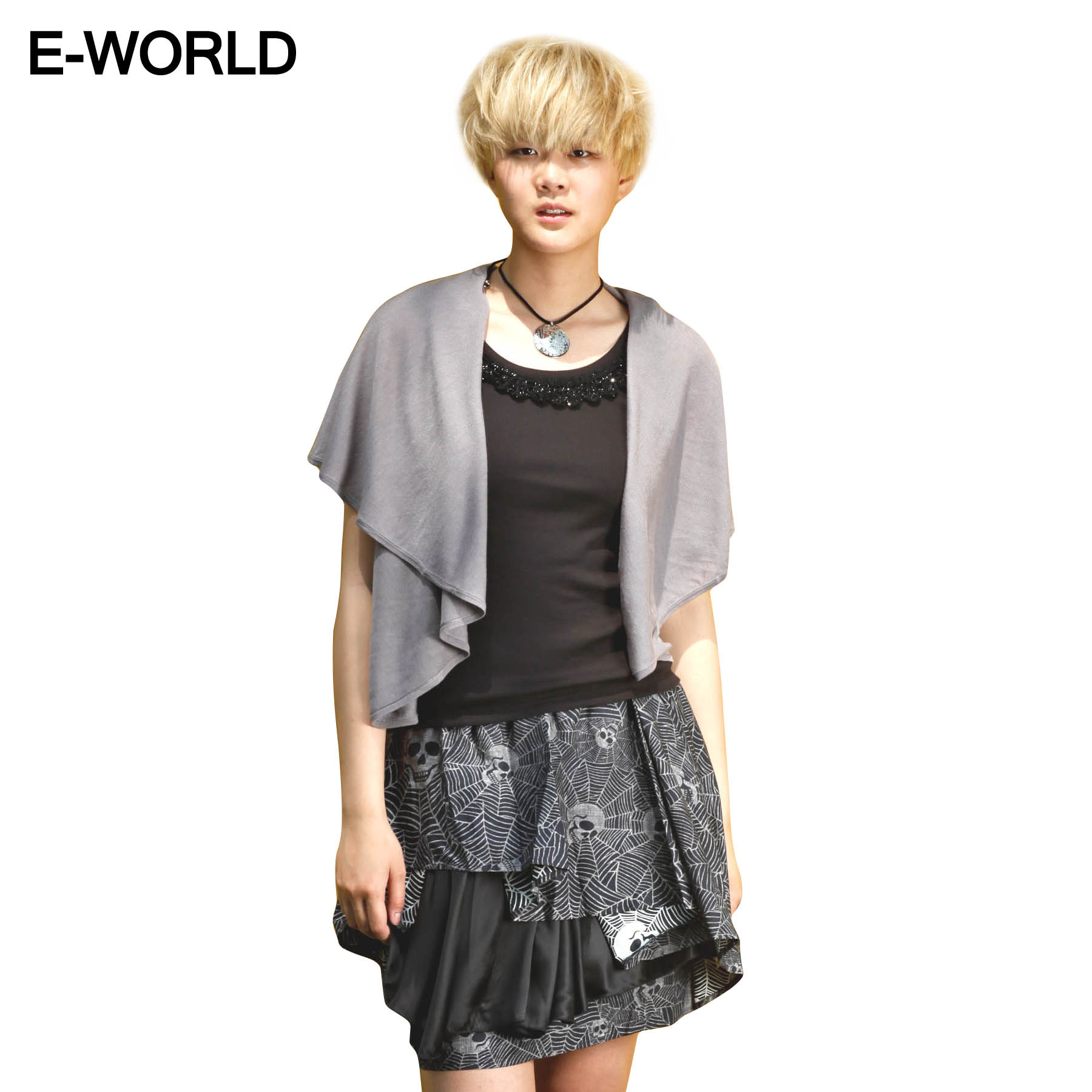 E-world clothing my women's thin all-match cardigan vest female e101-1032