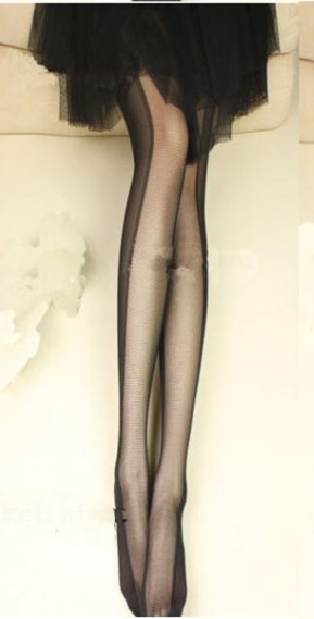 East Knitting FREE SHIPPING TZ-8542 2013 Fashions Women Double Color Sexy Tights Wholesale 6pc/lot