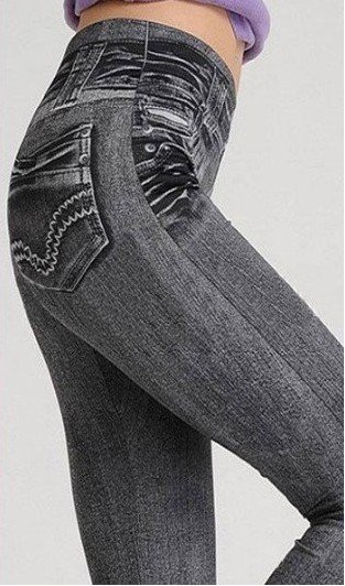 East Knitting FREE SHIPPING WR-004 Women Skinny Fake Jeans Leggings/Pants Wholesale price