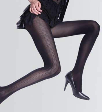 East Knitting FREE SHIPPING ZDOM-1118 2013 Fashion Women Paisley Line 300D Velvet thicken Tights