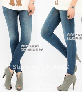 East Knitting Wholesale LJ-022 Women's Fashion Jeans Seamless Leggings Tights FREE SHIPPING Can Drop Shipping