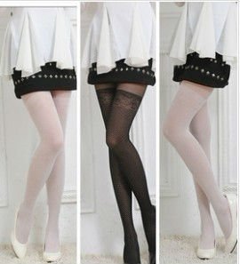 Eat Pray Love Free Shipping, 2012 New Arrival Spring Summer Sexy Stripe Wave Lace Stocking, Tight Panty Hose, PH010