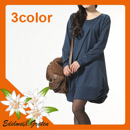 *EG* Spring and autumn elegant stereo long-sleeve  one-piece dress  cotton  Free Shipping  free shipping items