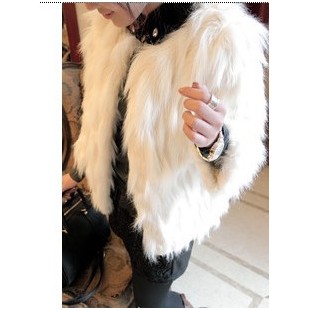 ELAND j3qq 2012 winter luxury ol ladies elegant faux fur coat