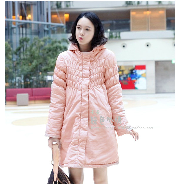 Elastic thickening cotton-padded maternity wadded jacket outerwear cotton-padded jacket 829 maternity clothing winter