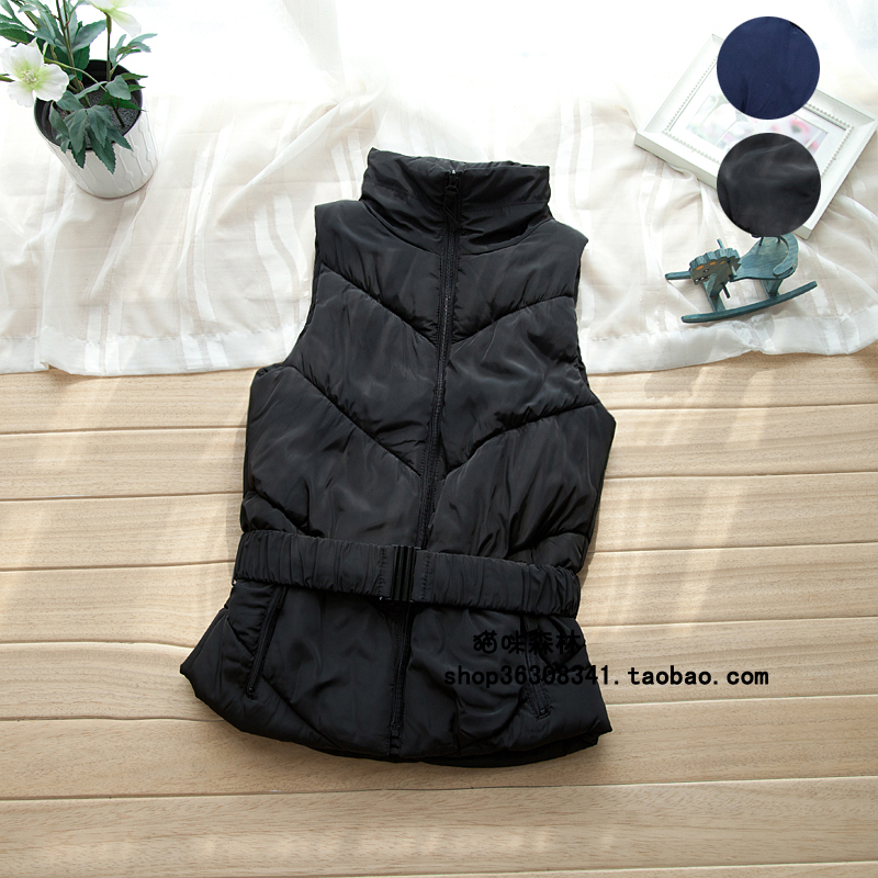 Elegant ! slim waist cotton vest 0.43kg