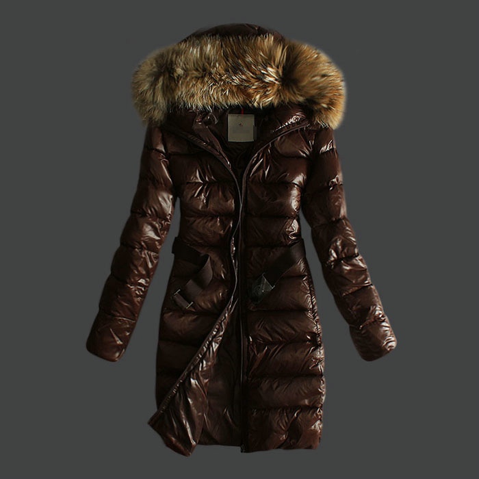 EMS 2013 Christmas Womens Down Jackets Lady Brand Clothing Racoon Fur collar Double breasted ultra long Goose Coat coffee black