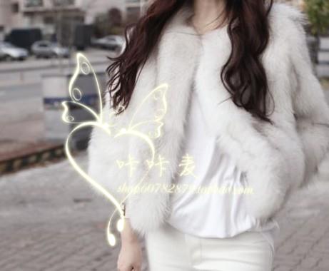 EMS, free shipping, new arrivial, Fur coat fox fur coat 2012 fur coat vest