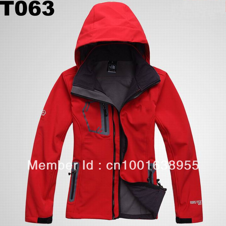 ems free shipping! retail&wholesale T063 women's sportwear facefully coats northing outwear lady jackets hoodies.