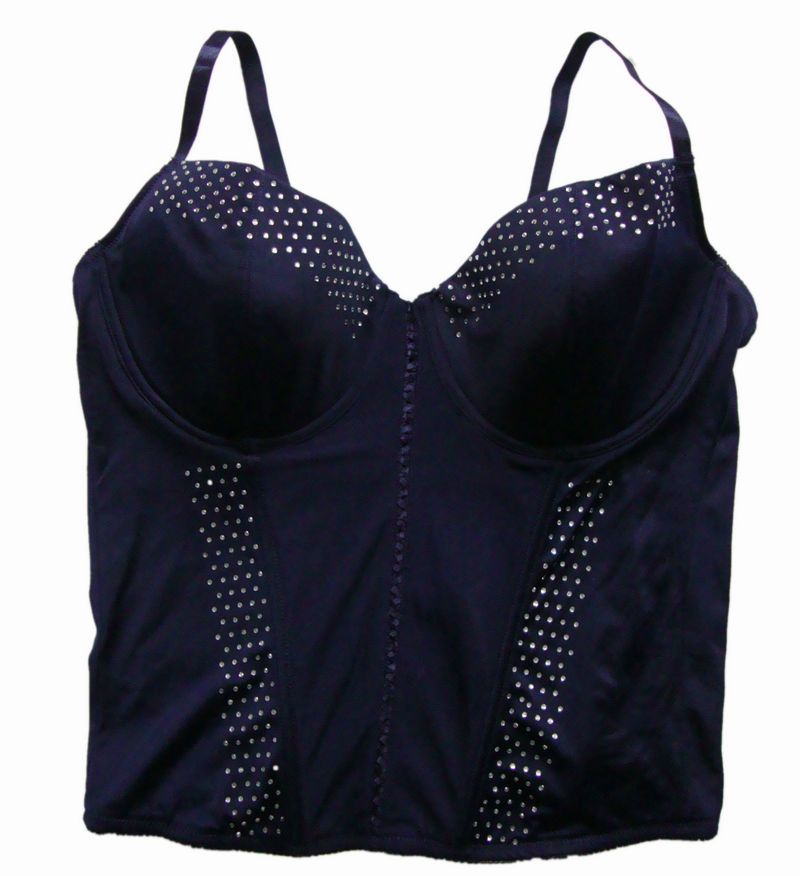 Extra large cup rhinestones shapewear vest shaper