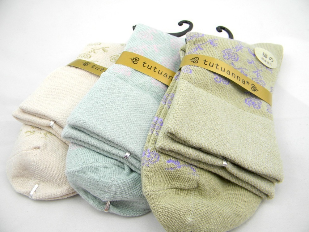 F04409-5 New 5 Pairs Sweet Cute Warm Winter Cotton Socks for Women Ladies+free shipping