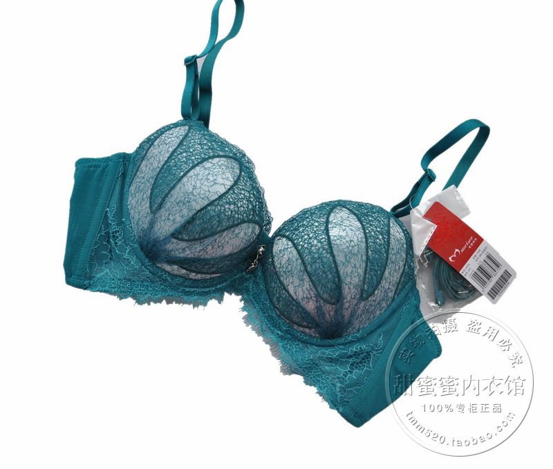 Fa475 single-bra lace push up a cup side gathering