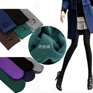 Factory direct Dongkuan color brushed pantyhose to increase the Code thicker significantly stovepipe leggings warm pants