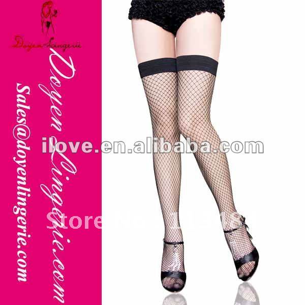 Factory Price!Fashion Black Silk Stockings With Lace Top ST2031Retail And Wholesale