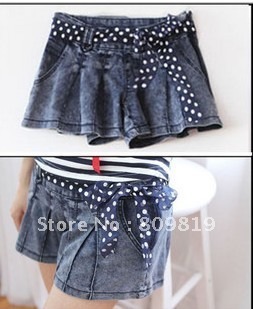 factory provide fashion water washing jean shorts for  women's summer hot short  pants free shipping retail /wholesale