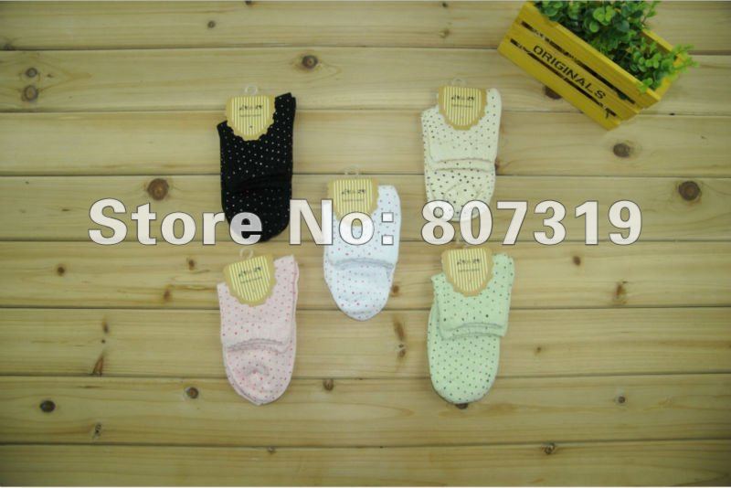 Factory wholesale free shipping women's socks high quality thick women  lady sock cotton knitted ladylace knee/bedsock 20pairs