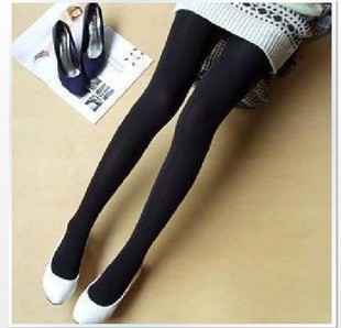 Fall and winter thicken velvet pantyhose trousers Japanese Korean original single autumn and winter thicken bottoming socks 300d