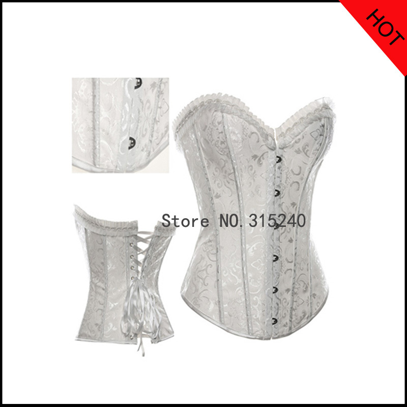 Fancy steel bone women corset