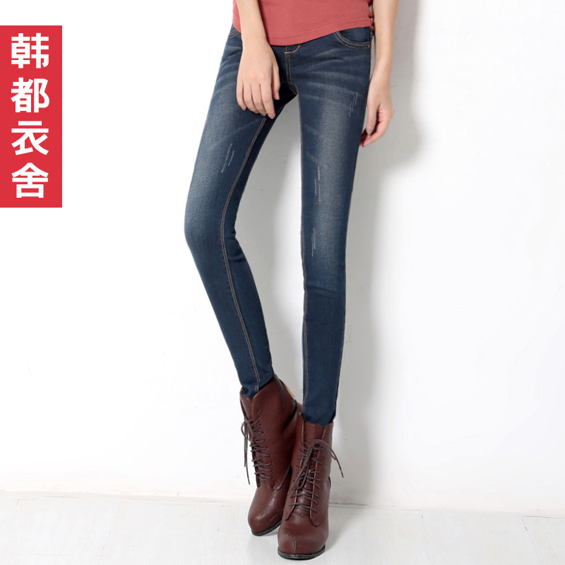 FASHION 2012 slim sanded skinny jeans yk2112 0927 free shipping