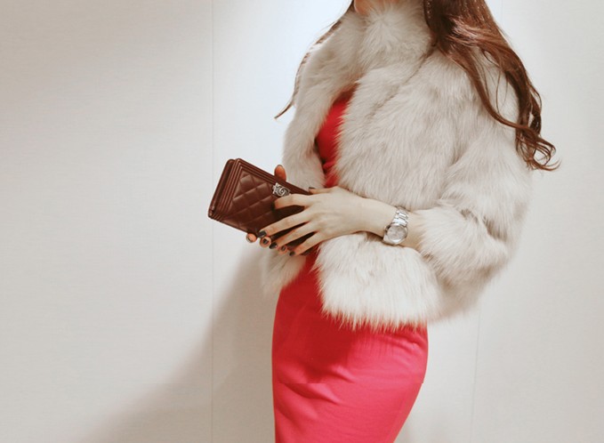 Fashion 2012 Winter Faux Fur Coat Short Design Women's Fur 2 Color 3 Size S/M/L Hot-selling Free Shipping