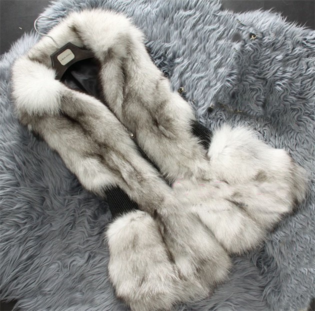 Fashion 2012 Winter Fur Women'S Fox Fur Vest Waistcoat Free Shipping