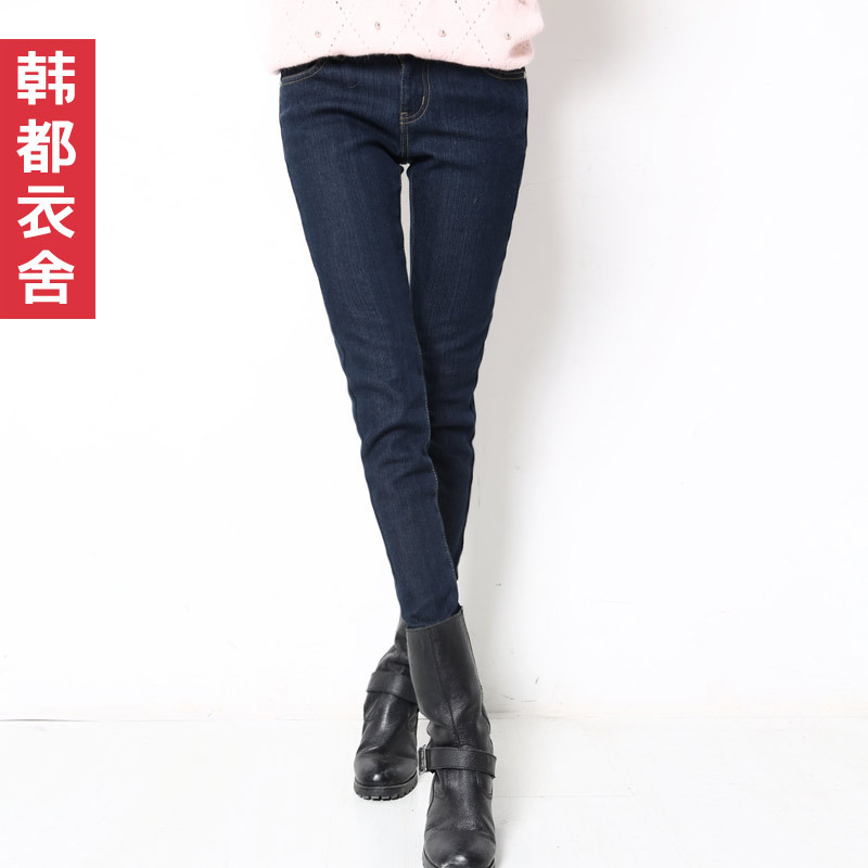 FASHION 2012 Women plus velvet skinny jeans gs1539 1027 free shipping