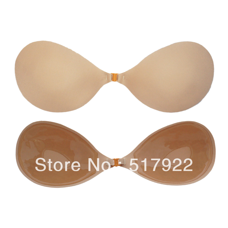 Fashion and sexy self-adhesive backless strapless invisible bra