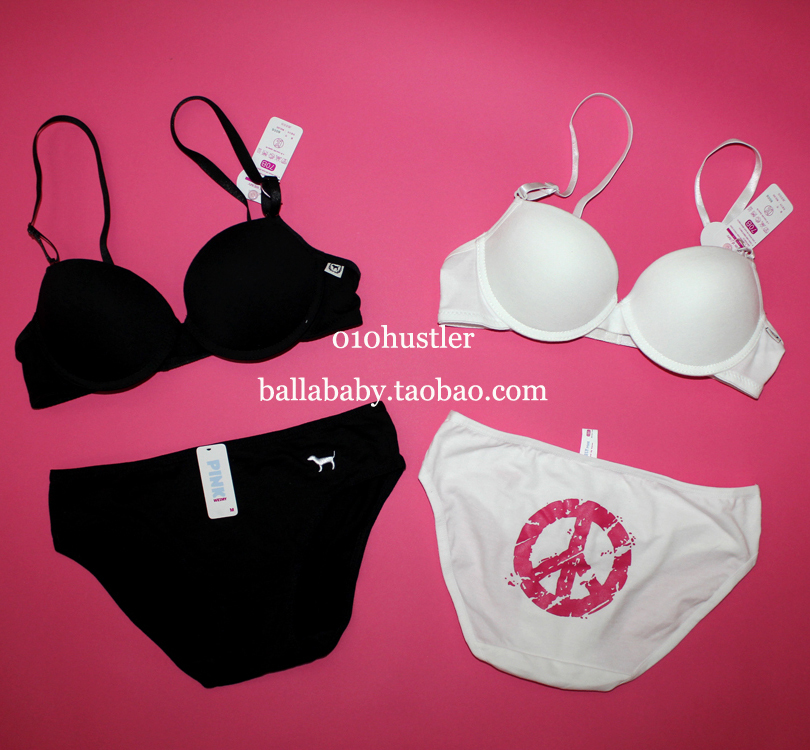 Fashion black and white two-color 2012 100% cotton underwear set