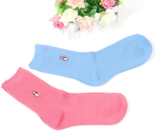 Fashion Brand Designer Women's Cotton Knitted Long Socks,Ladies Stockings,30 Pair/Lot+Free shipping