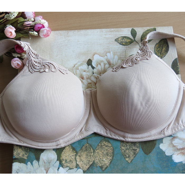 Fashion color skin h3 women's thin bra 70a70b70c90a90b cup large