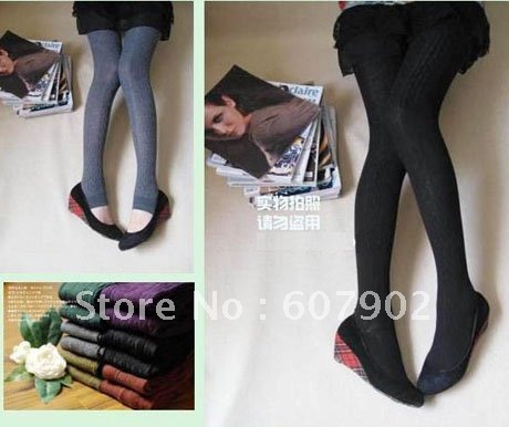 Fashion - Comfortable Women Cotton Tights Pants Leggings Stirrup Winter Warm 6 Colors / # 0146