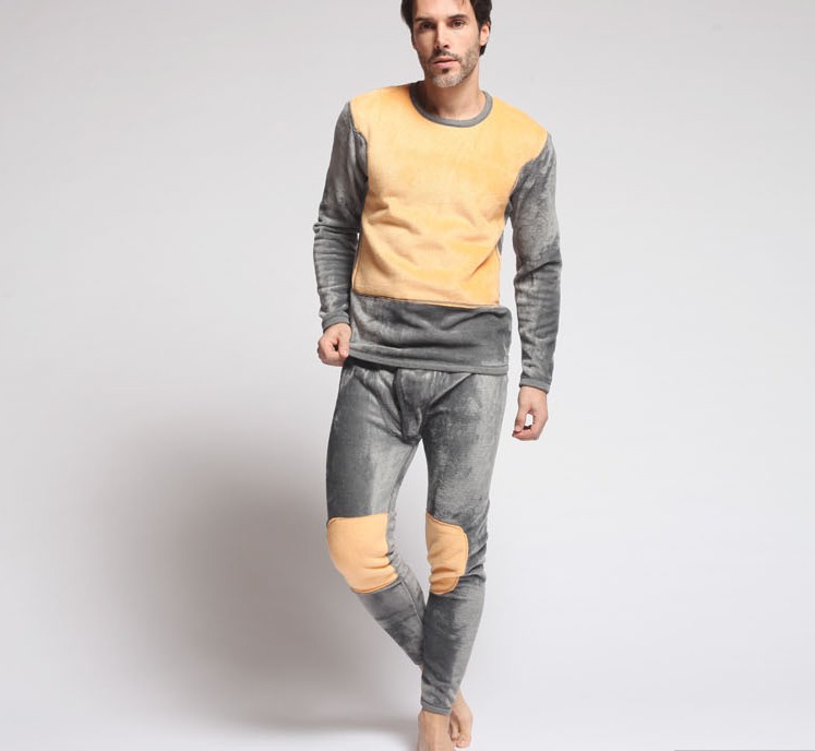 Fashion Couple Cotton Suit Underwear Winter Long Johns CM-X0019