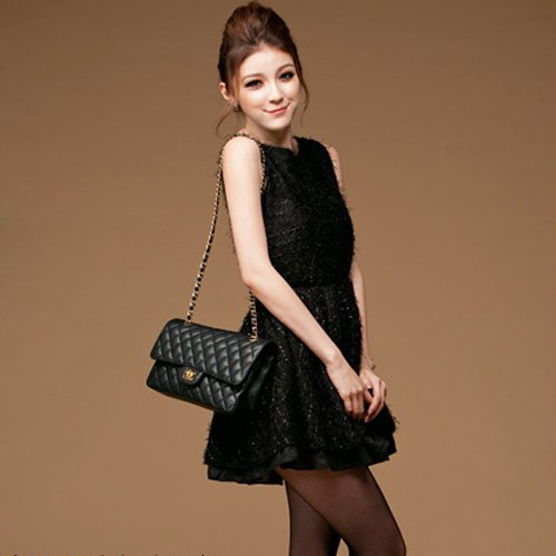 fashion elegant women's Tony  Black Party Casual dress#12368