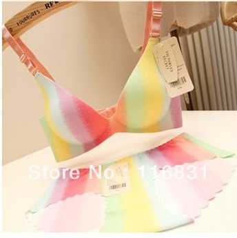 Fashion essential oil non-trace comfortable underwear suits sexy bra