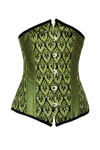 Fashion fashion royal body shaping vest green buttons heart corselets 5239 ladies sexy corset sexy lingerie sexy Shapers