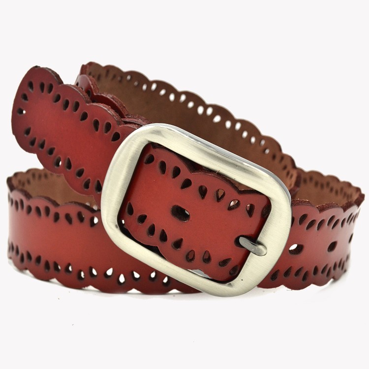 Fashion genuine leather belt casual all-match cowhide belt women's belt