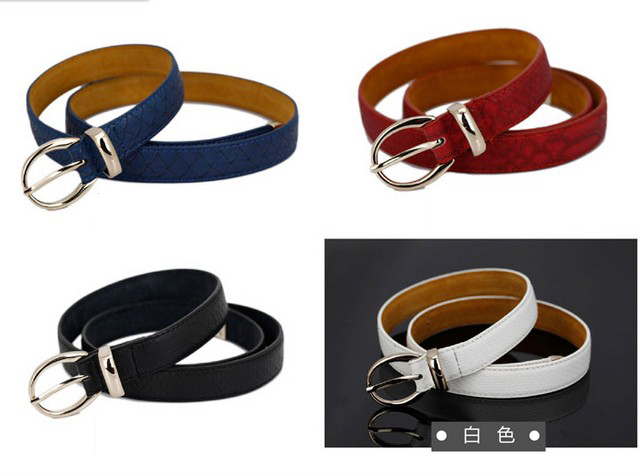 Fashion Genuine Leather Belt For Ladies Sexy Snake Designer Cowhide Leather Belt Pin Buckle