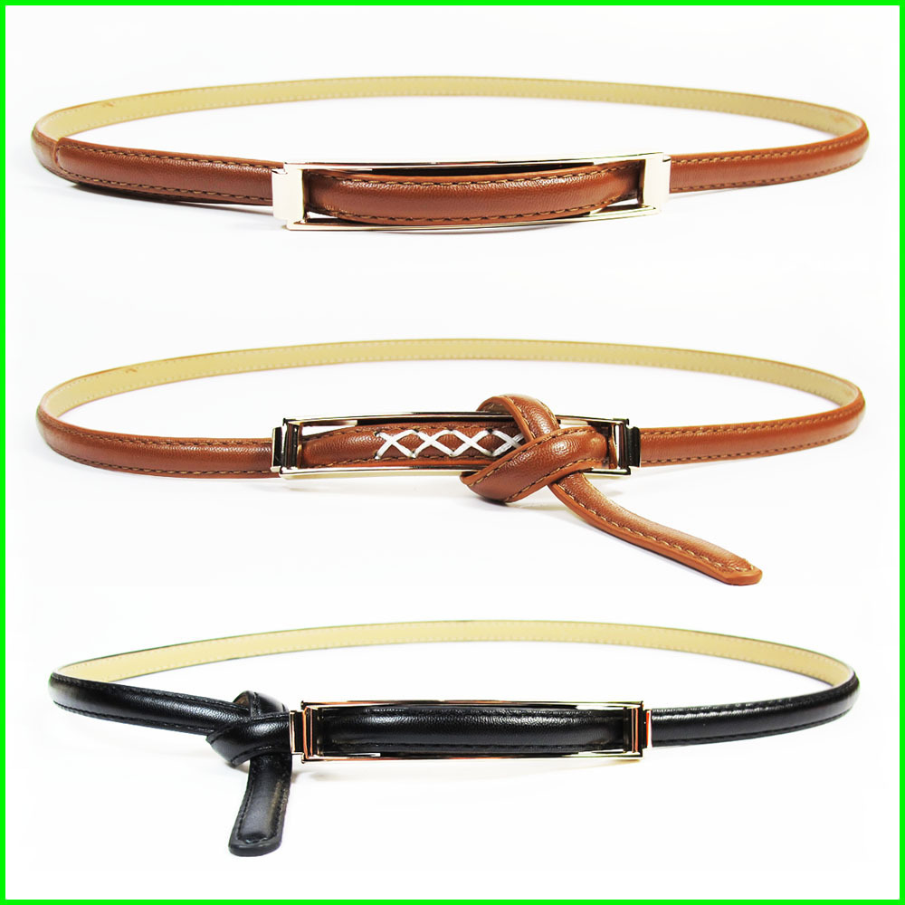 Fashion Genuine Leather Belt nubuck pigskin women's Cheap decoration strap Ladies' all-match female thin belt