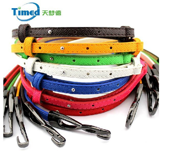 Fashion Hook Women's Adjustable Belt decoration strap leather buckle Woman Belt 2013 Free Shipping