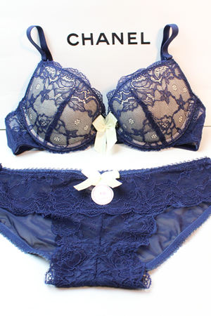 Fashion la senza lace noble sexy push up bra set